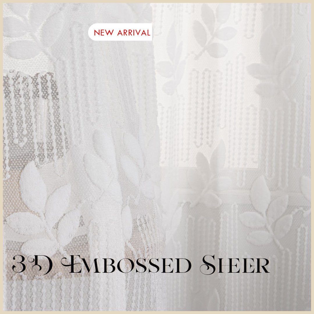 SH-3D Embossed Sheer